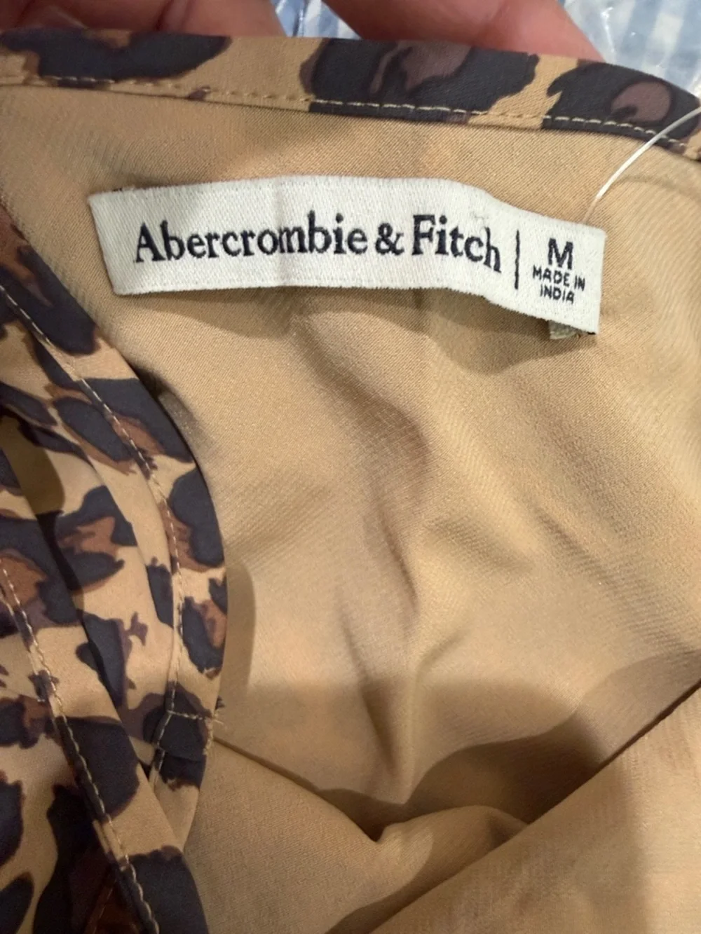 Abercrombie & Fitch The A&F Julia Slip Maxi Dress size Med NWT 18 1/2” pit